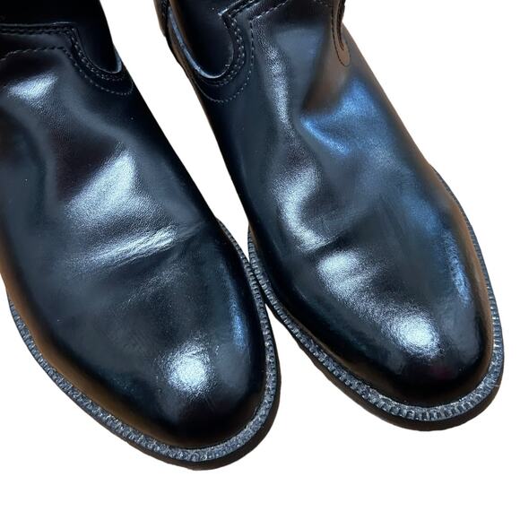 Justin Black Farm & Ranch Roper Cowboy Boots - Picture 2 of 7